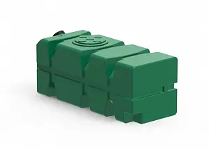 Пластиковая емкость горизонтальная FG-1000 (160 мм) (Зеленый) 1